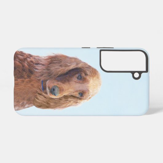 Ierse vereffeningskunst - Cute Original Dog Art Samsung Galaxy Hoesje (Achterkant horizontaal)