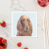 Ierse vereffeningskunst - Cute Original Dog Art Servetten (Insitu)