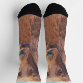 Ierse vereffeningskunst - Cute Original Dog Art Sokken (Top)