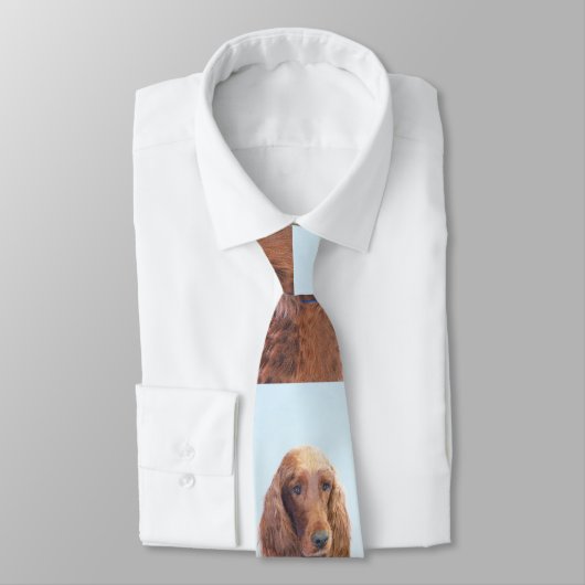 Ierse vereffeningskunst - Cute Original Dog Art Stropdas (Gebonden)