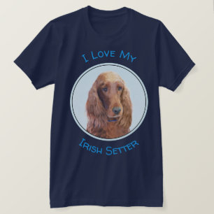 Ierse vereffeningskunst - Cute Original Dog Art T-shirt