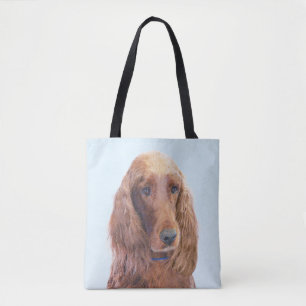 Ierse vereffeningskunst - Cute Original Dog Art Tote Bag