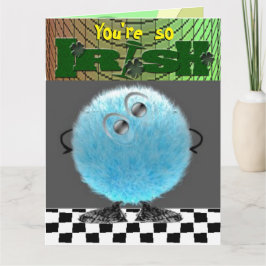 Ierse verjaardag kaart