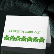 Ierse Verjaardagswens