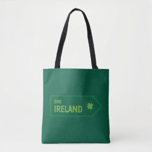 Ierse verkeersborden tote bag