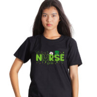 Ierse Verpleegster Stethoscoop Scrub Patricks Dag 