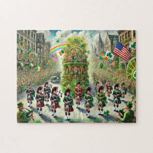 Ierse viering, St. Patrick's Day Parade Legpuzzel