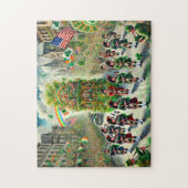 Ierse viering, St. Patrick's Day Parade Legpuzzel (Verticaal)