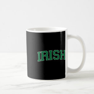Ierse vintage St. Patrick's Day T-shirt groen retr Koffiemok