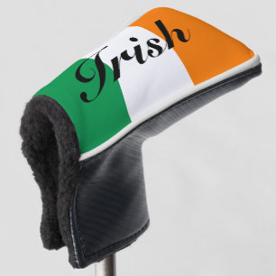 Ierse vlag aangepaste golfkopsokken golfheadcover