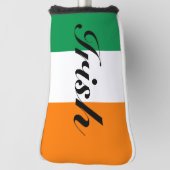 Ierse vlag aangepaste golfkopsokken golfheadcover (Draai 90)