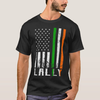 Ierse vlag - Amerikaanse vlag Ierland vlag T-shirt