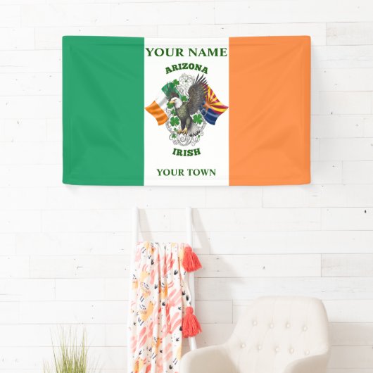 Ierse vlag - Arizona Irish Spandoek (Insitu)