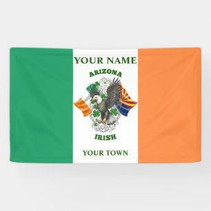 Ierse vlag - Arizona Irish Spandoek