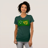 Ierse vlag Australië T-shirt (Voorkant volledig)