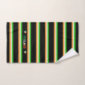 Ierse vlag bad handdoek (Handdoek)