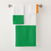 Ierse vlag bad handdoek (Insitu)