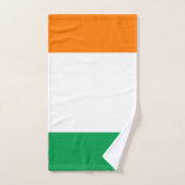 Ierse vlag bad handdoek (Handdoek)