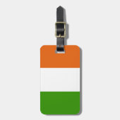 Ierse vlag bagagelabel (Voorkant verticaal)