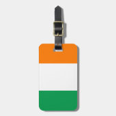 Ierse vlag bagagelabel (Voorkant verticaal)