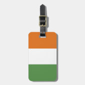 Ierse vlag bagagelabel (Voorkant verticaal)