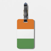 Ierse vlag bagagelabel (Achterkant verticaal)