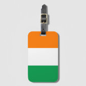 Ierse vlag bagagelabel (Voorkant (verticaal))