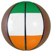 Ierse vlag basketbal (Verticaal)