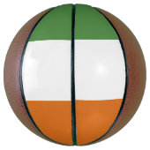Ierse vlag basketbal (Verticaal)