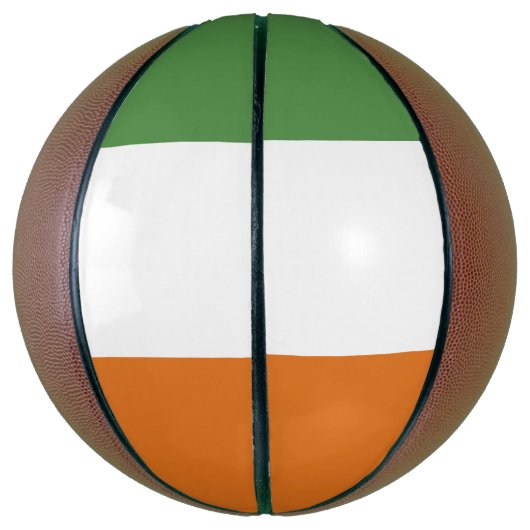 Ierse vlag basketbal (Verticaal)