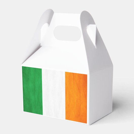 Ierse vlag bedankdoosjes (Achterkant)