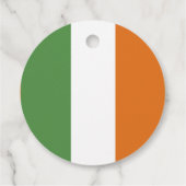 Ierse vlag bedankjes labels (Achterkant)