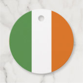 Ierse vlag bedankjes labels (Voorkant)
