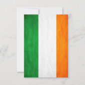Ierse vlag bedankkaart (Voorkant)