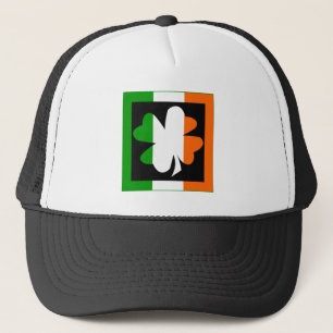 Ierse vlag Border Shamrock Trucker Pet