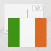 Ierse vlag briefkaart (Voorkant / Achterkant)