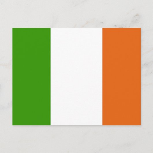 Ierse vlag briefkaart (Voorkant)