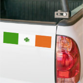 Ierse vlag bumper sticker (Op Truck)