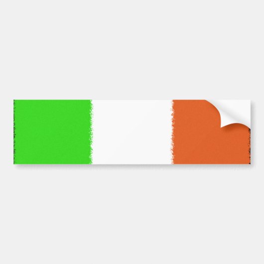 Ierse vlag bumpersticker (Voorkant)