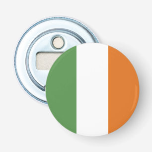 Ierse vlag button flesopener