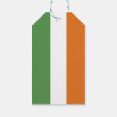 Ierse vlag cadeaulabel (Achterkant)