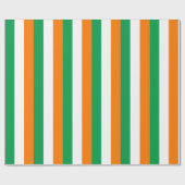 Ierse vlag cadeaupapier (Vlak)