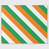 Ierse vlag cadeaupapier (Vlak)