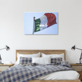 Ierse vlag canvas afdruk (Insitu (Slaapkamer))