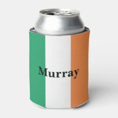 Ierse vlag Colors Irish Surname Custom Blikjeskoeler (Blikje Voorkant)