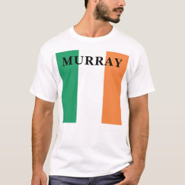 Ierse vlag Colors Irish Surname Custom T-shirt