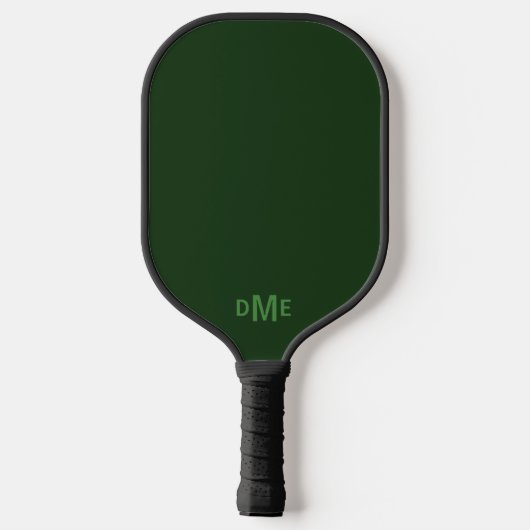 Ierse vlag Cowboy Gnome Monogram Pickleball Paddle (Achterkant)