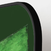 Ierse vlag Cowboy Gnome Monogram Pickleball Paddle (Links Detail)