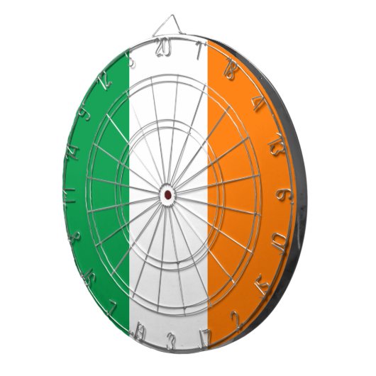 Ierse vlag dartbord (Voorkant Rechts)