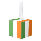 Ierse vlag decoratie (Voorkant hoekig)